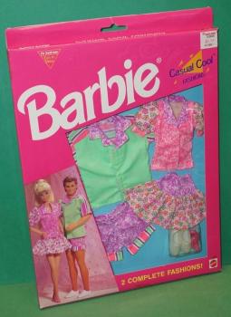 Mattel - Barbie - Casual Cool Fashions - Floral - Outfit